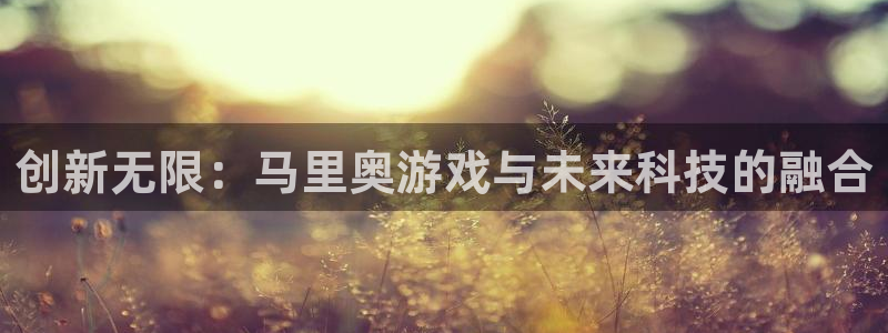 一竞技官网网页版：创新无限：马里奥游戏与未来科技的融合